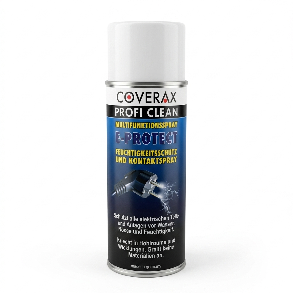 COVERAX E-PROTECT Multifunktionsspray - Elektronikpflege & Kontaktsprays - schützt elektrische Teile vor Wasser, Nässe und Feuchtigkeit
